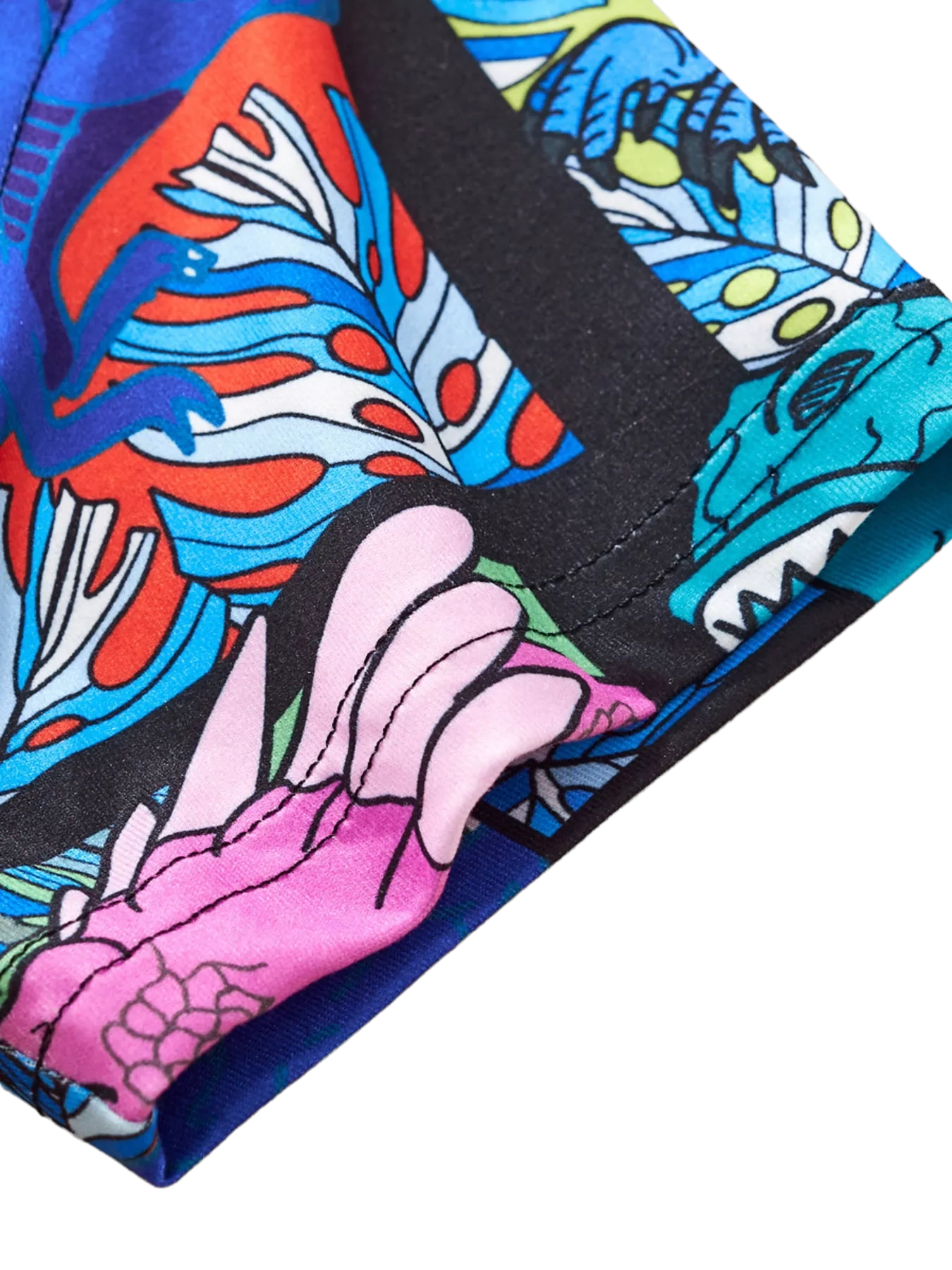 Dinosaur Print Round Neck T-Shirt