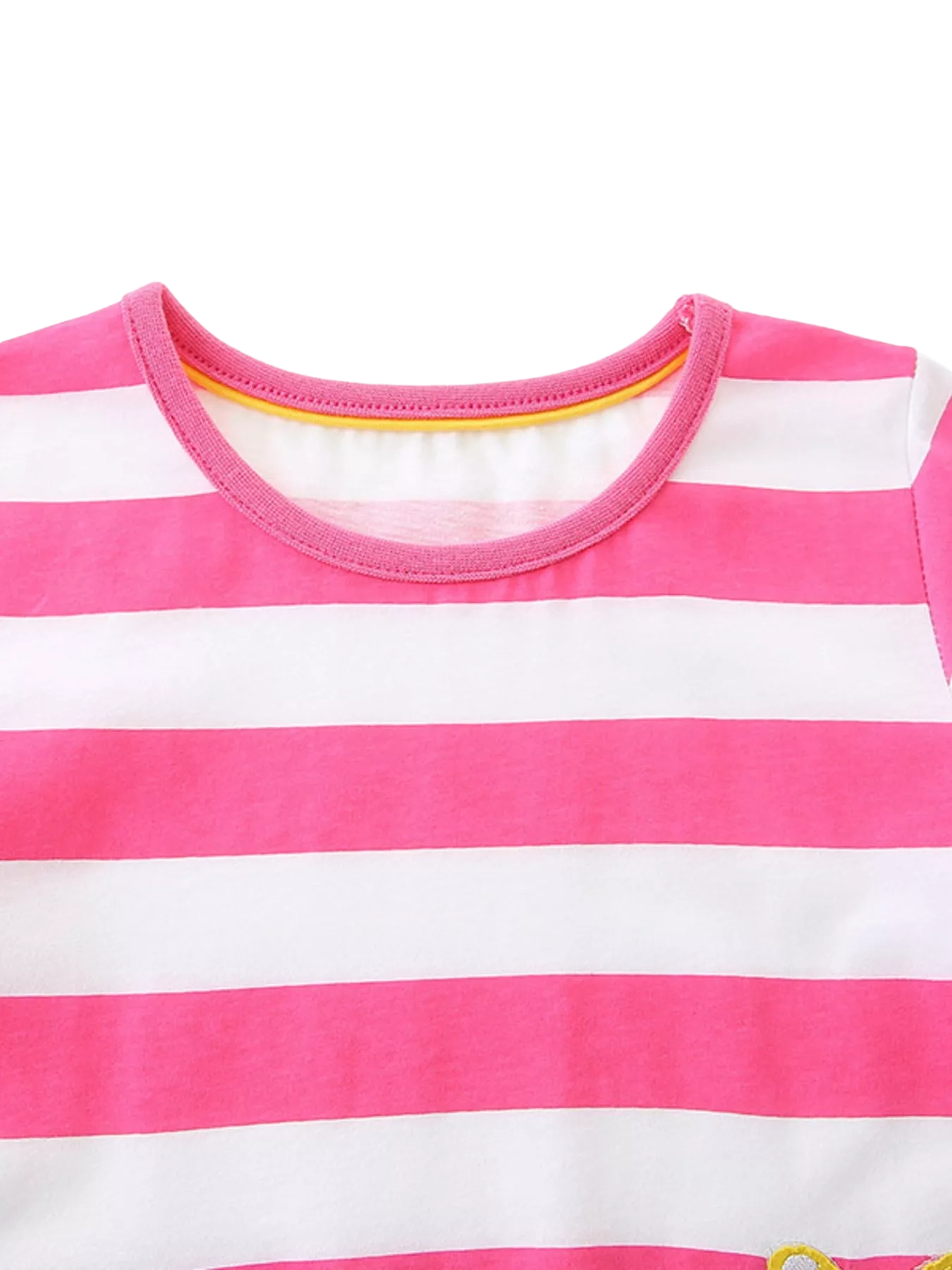Leopard Striped Short Sleeve Dress