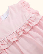 Pink Ruffle Jumper Romper